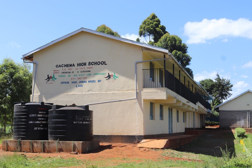 Completion of three classrooms